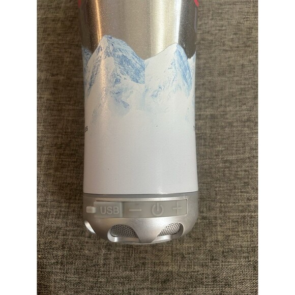 Coors Light Stainless Steel Tumbler And Speaker With Lid Gray - Picture 5 of 11